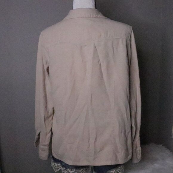 Vintage Woolrich | Cotton Button Up Shirt Shacket Large - Picture 4 of 7